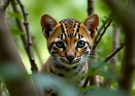 Rzadki ssak w naturze